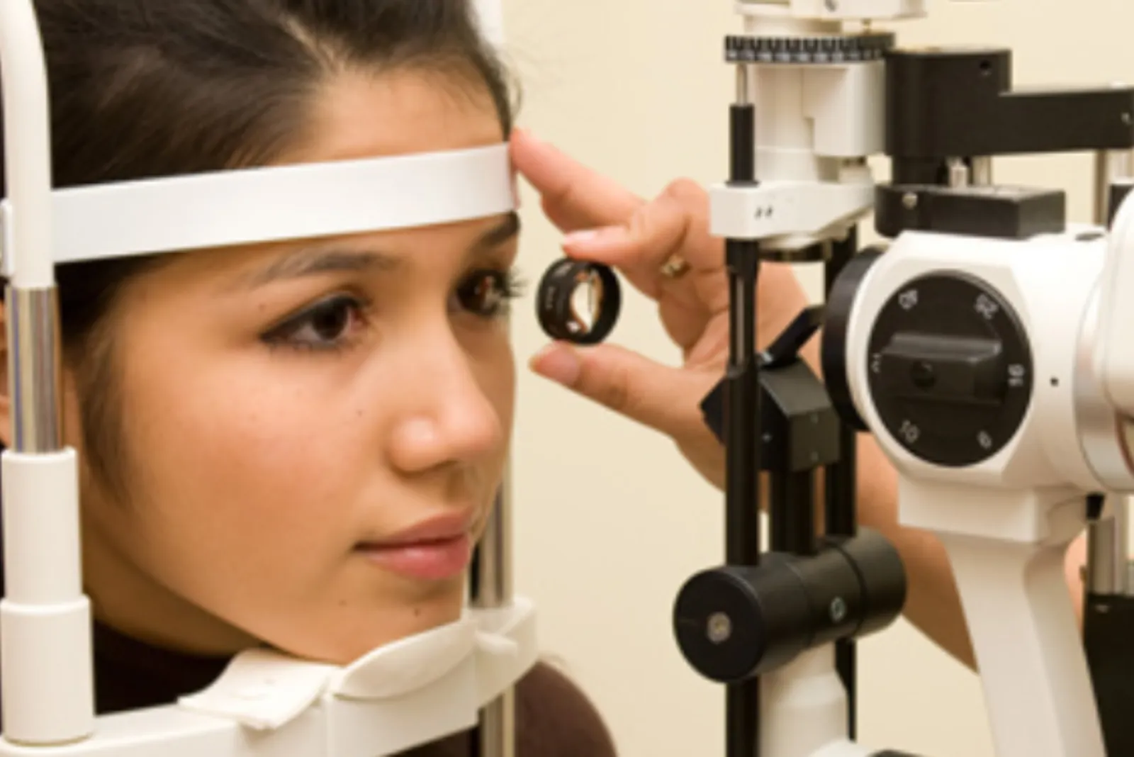 Computerised eye testing and digital refraction at Sarojana Eye Hospital, Hasthinapuram, Hyderabad
